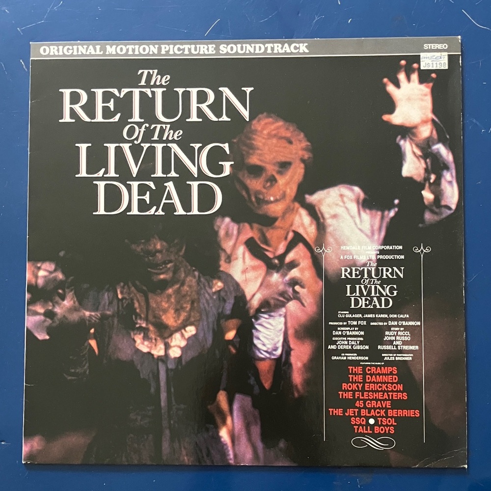 RARE The Return of the Living Dead Soundtrack Vinyl